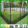 high quality powder coated tubular zinc steel garden fence from Anping Manufacture